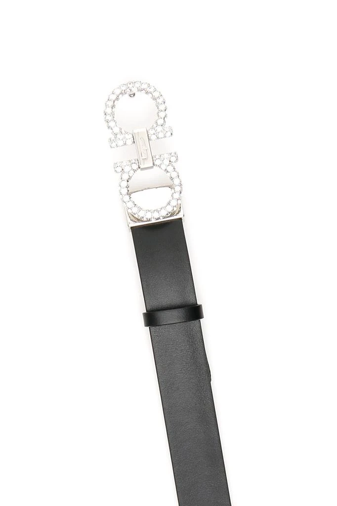 商品Salvatore Ferragamo|Salvatore ferragamo crystal gancini belt,价格¥2904,第3张图片详细描述