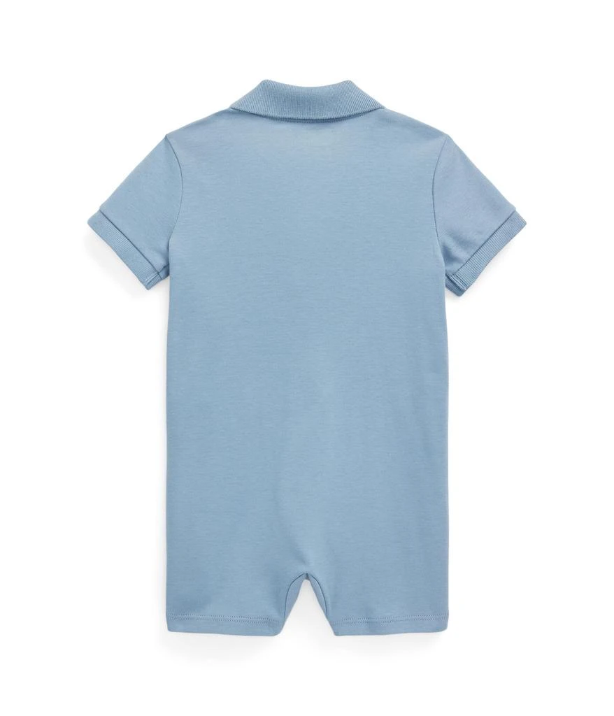 商品Ralph Lauren|Cotton Interlock Polo Shortall (Infant),价格¥105,第2张图片详细描述