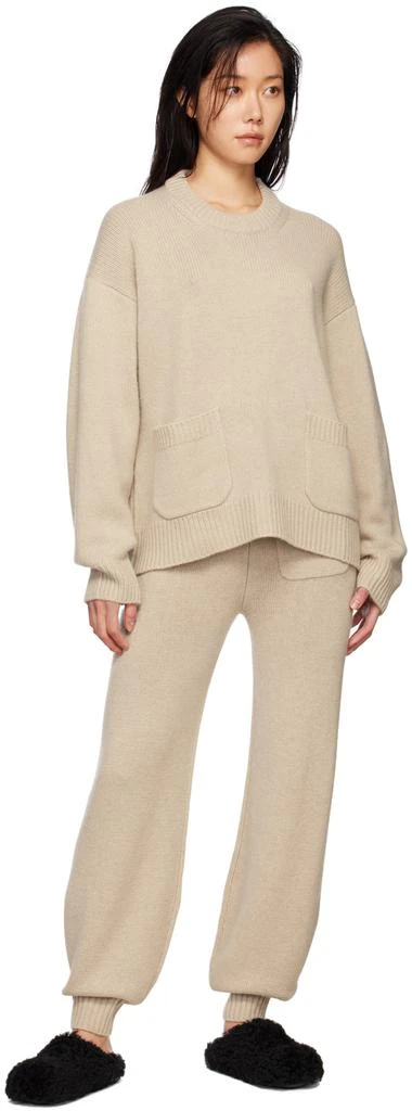 商品Lisa Yang|Beige Natasha Sweater,价格¥3086,第4张图片详细描述