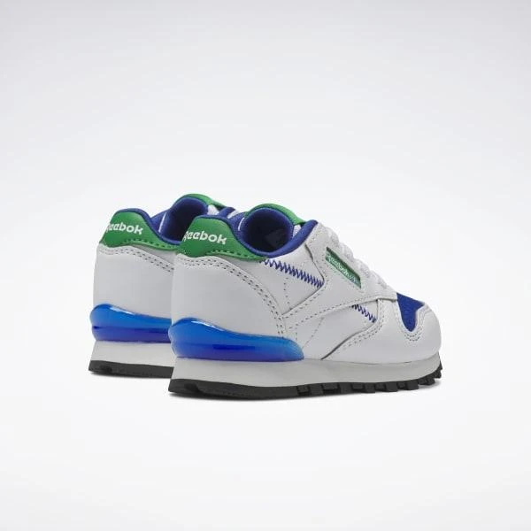 商品Reebok|Classic Leather Step 'n' Flash Shoes - Toddler,价格¥422,第4张图片详细描述