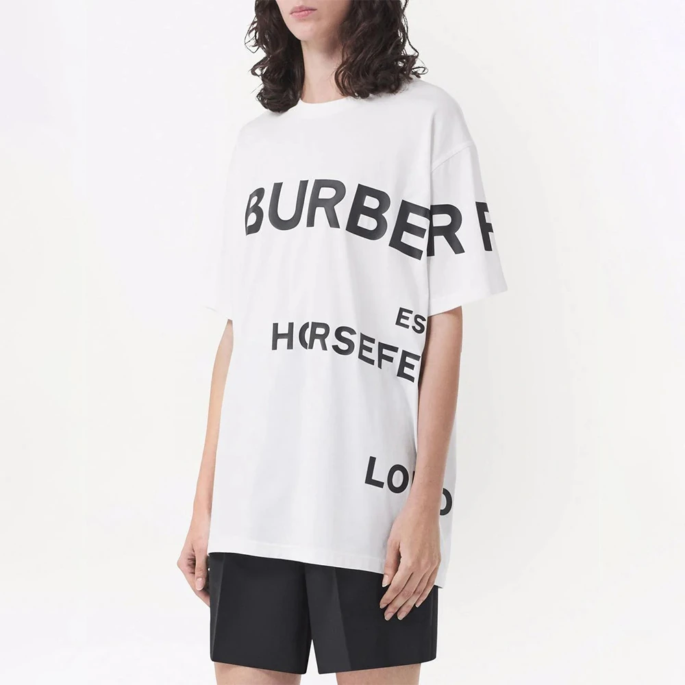 BURBERRY 白色女士T恤 8048748 商品
