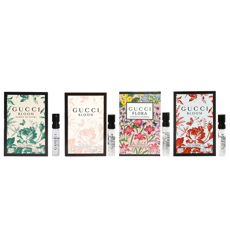 商品[国内直发] Gucci|古驰 花悦系列/绮梦系列 香水体验装 香水EDP淡香水EDT 小样版 1.5ml*4,价格¥104,第1张图片