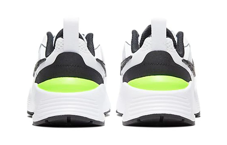 商品[国内直发] NIKE|[预售3天]Air Max Fusion 时尚圆头 防滑减震耐磨透气 低帮 跑步鞋 白黑绿 中童,价格¥267,第11张图片详细描述