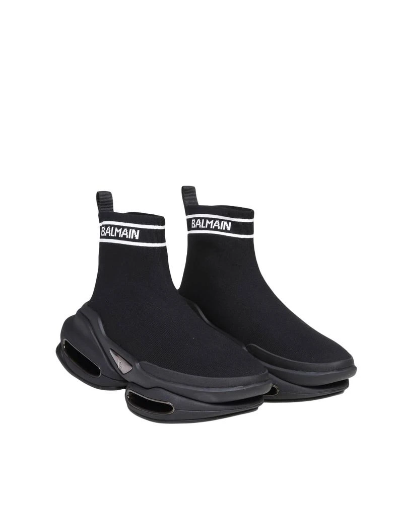 商品Balmain|Balmain Sneakers B Bold Black Fabric Socks,价格¥7135,第2张图片详细描述