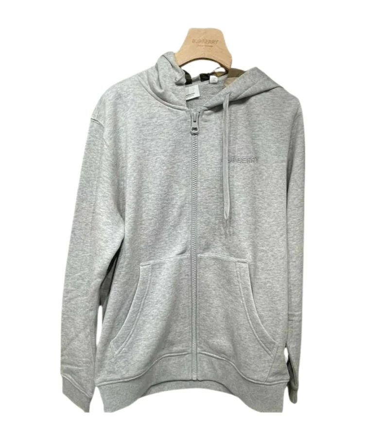 商品【商品预售7天发货】 Burberry|Burberry 男士针织毛衣 80847711 灰色,价格¥3263,第1张图片