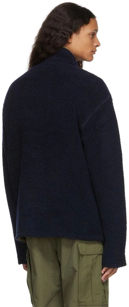 商品Nanamica|Navy Fleece Jacket,价格¥1509,第3张图片详细描述