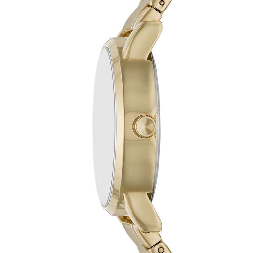 商品DKNY|Women's Soho Gold-Tone Stainless Steel Watch, 34mm,价格¥999,第4张图片详细描述