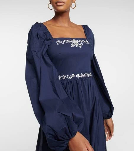商品CAROLINE CONSTAS|Kaylin embroidered midi dress,价格¥1833,第4张图片详细描述