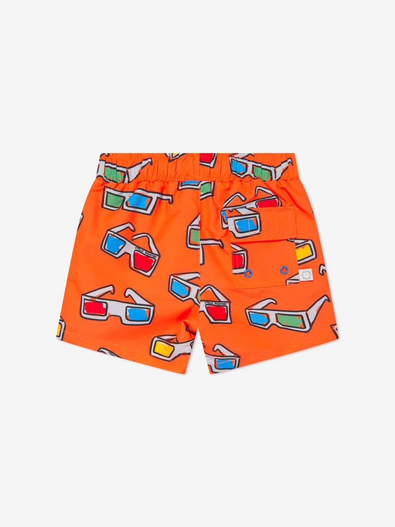 商品Stella McCartney|Stella McCartney Baby Boys Sunglasses Swim Shorts in Orange,价格¥385,第2张图片详细描述