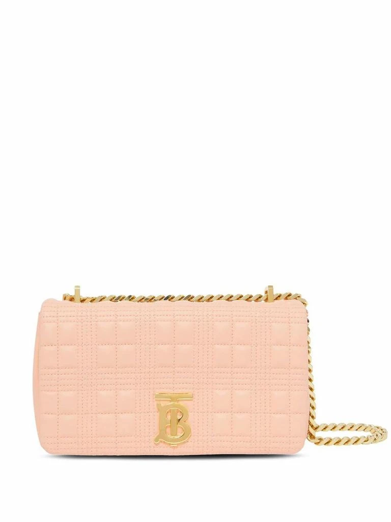 商品Burberry|Burberry Women's Pink Leather Shoulder Bag,价格¥16512,第1张图片