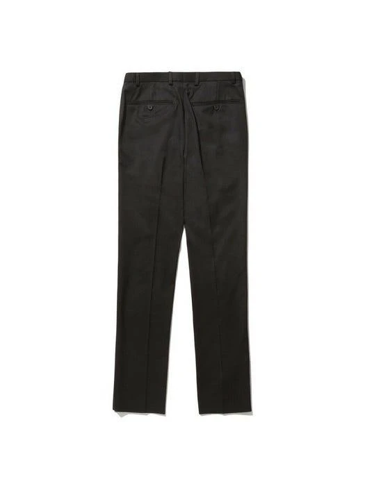 商品CUSTOMELLOW|Two-Tone Suit Pants _ Dark Brown,价格¥1813,第2张图片详细描述
