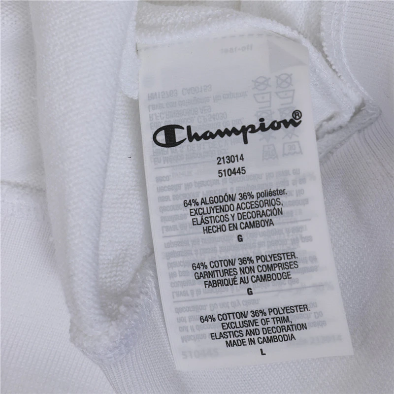 CHAMPION 白色男士卫衣/帽衫 213014-WW001 商品