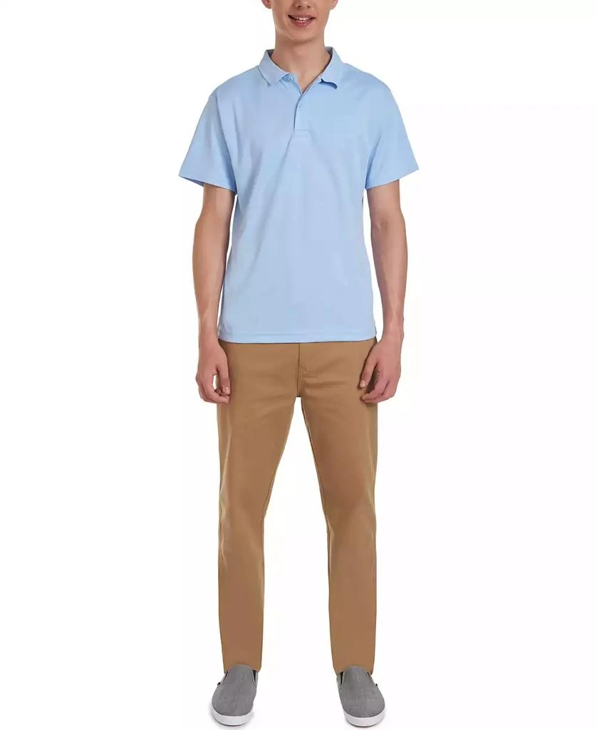 商品Nautica|Young Men Uniform Short Sleeve Performance Stretch Polo,价格¥84,第3张图片详细描述