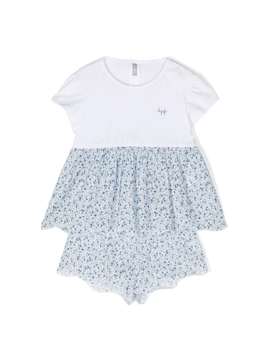 商品IL GUFO|IL GUFO 女童套装 P23DP386C4093K4601 花色,价格¥1065,第1张图片
