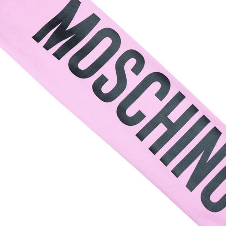 商品Moschino|Pink Logo Print Leggings,价格¥187,第4张图片详细描述