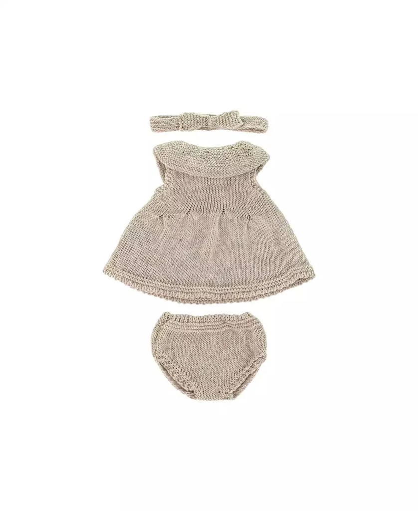 商品MINILAND|Knitted Doll Outfit 12.62" - Dress Headband,价格¥201,第1张图片
