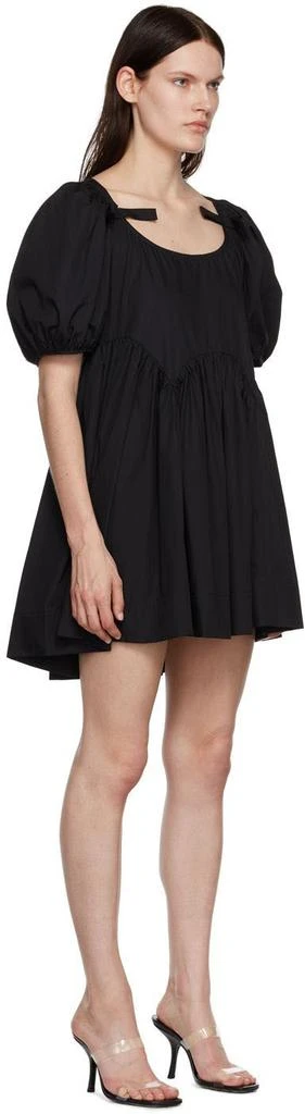 商品Sandy Liang|Black Hugo Minidress,价格¥2699,第2张图片详细描述