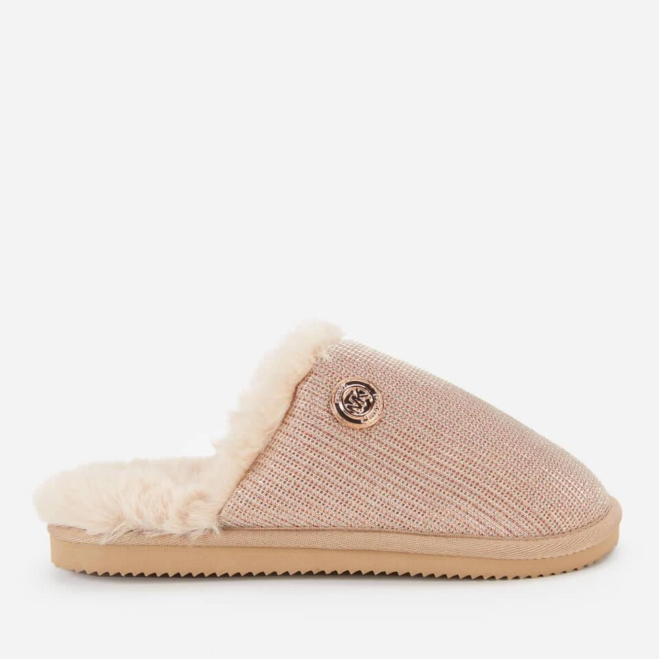 商品Michael Kors|MICHAEL MICHAEL KORS WOMEN'S JANIS SLIPPERS - DARK COPPER,价格¥365,第1张图片