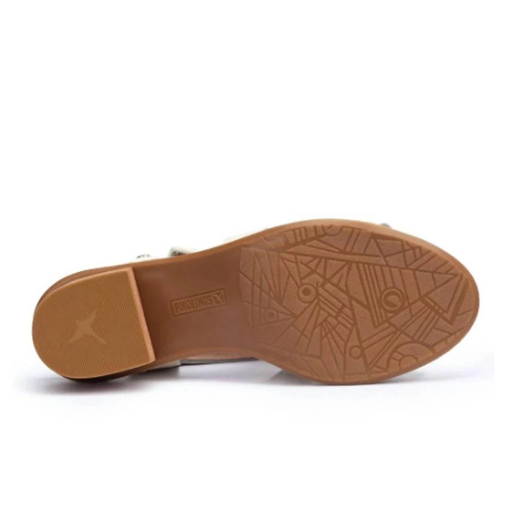 商品Pikolinos|Women's Blanes Heeled Sandal In Nata,价格¥1001,第2张图片详细描述