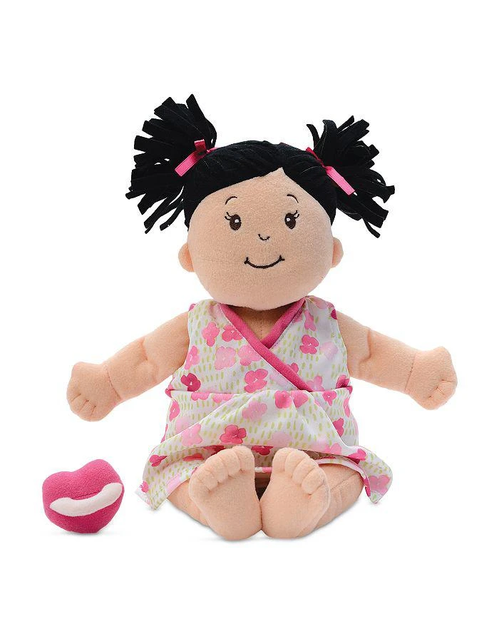 商品Manhattan Toy|Stella Brunette Soft First Baby Doll - Ages 1+,价格¥324,第1张图片