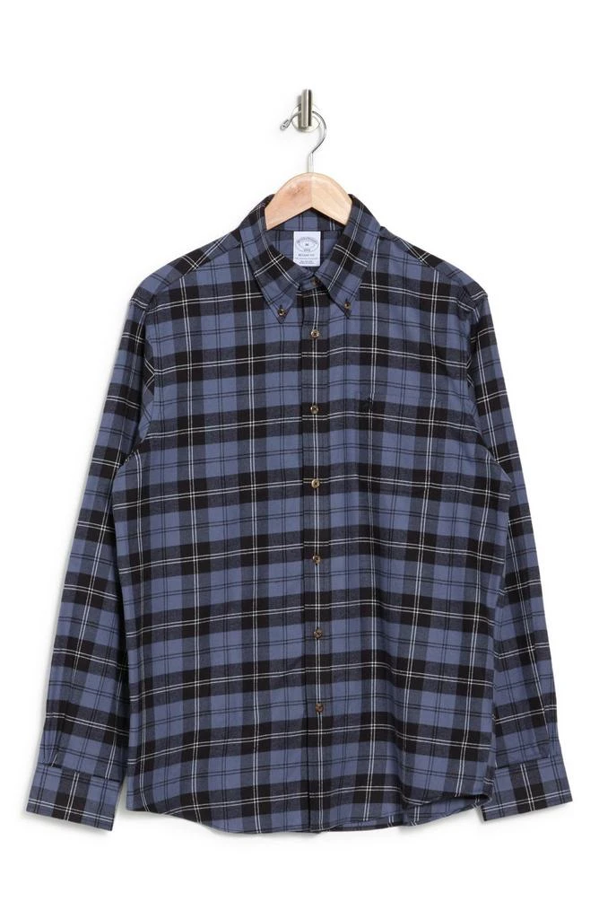 商品Brooks Brothers|Sport Fit Tartan Long Sleeve Shirt,价格¥151,第3张图片详细描述