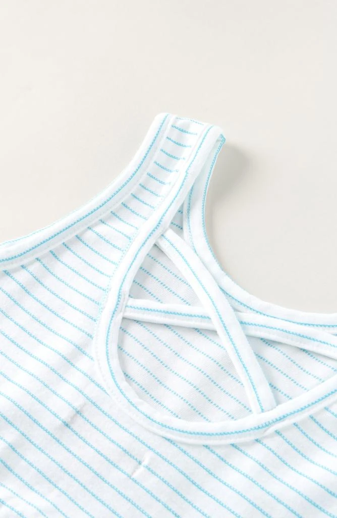 商品Tucker + Tate|Kids' Stripe Tiered Romper,价格¥122,第3张图片详细描述