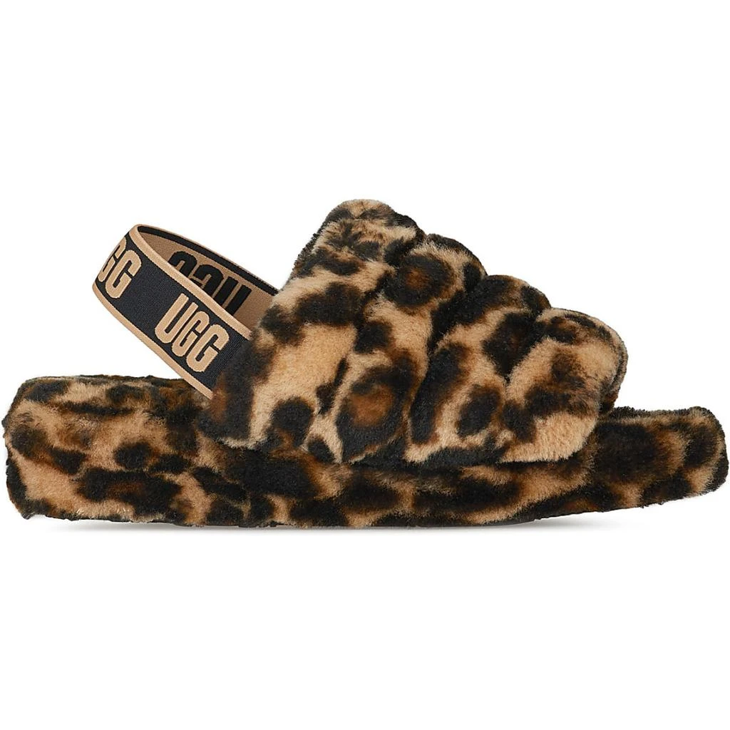 商品UGG|Fluff Yeah Slide Panther Print,价格¥730,第1张图片