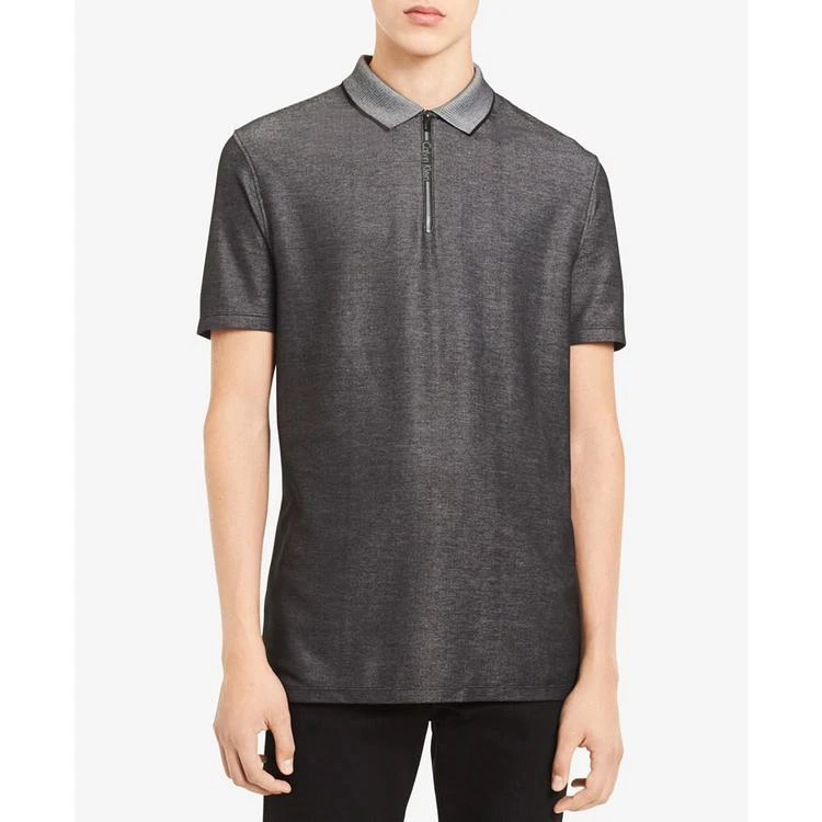 商品Calvin Klein|Men's Zip Polo,价格¥188,第1张图片