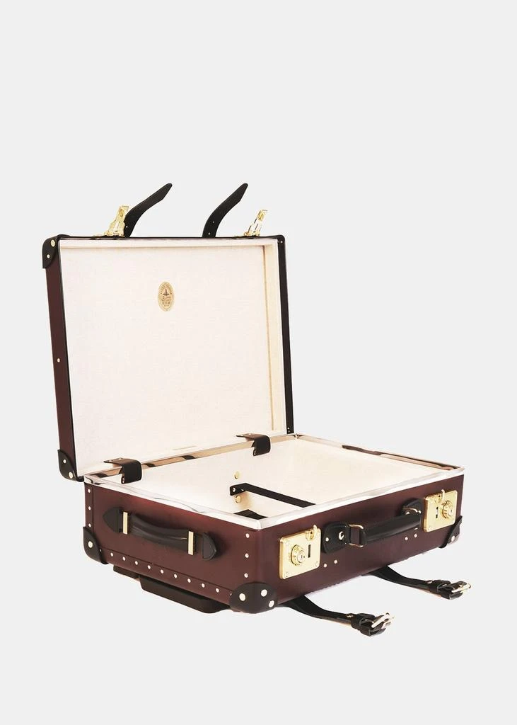 商品Globe-Trotter|Globe-Trotter Oxblood & Black Centenary 20″ Trolley Case,价格¥6881,第2张图片详细描述