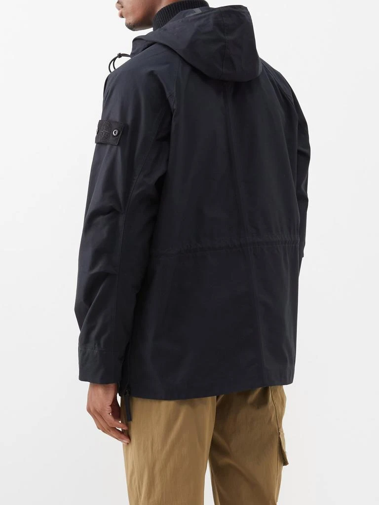 商品Stone Island|Logo-patch flap-pocket cotton anorak,价格¥6271,第5张图片详细描述