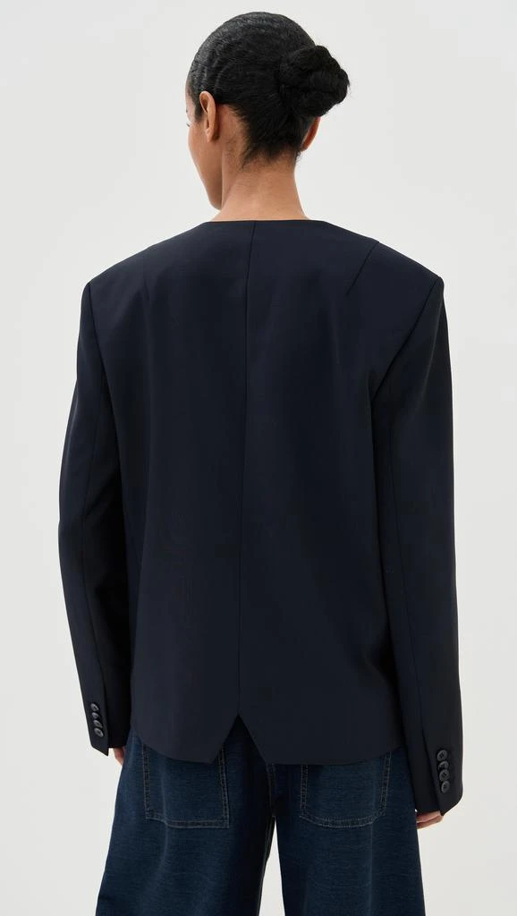 商品Tibi|Tropical Wool Collarless Blazer,价格¥5931,第2张图片详细描述