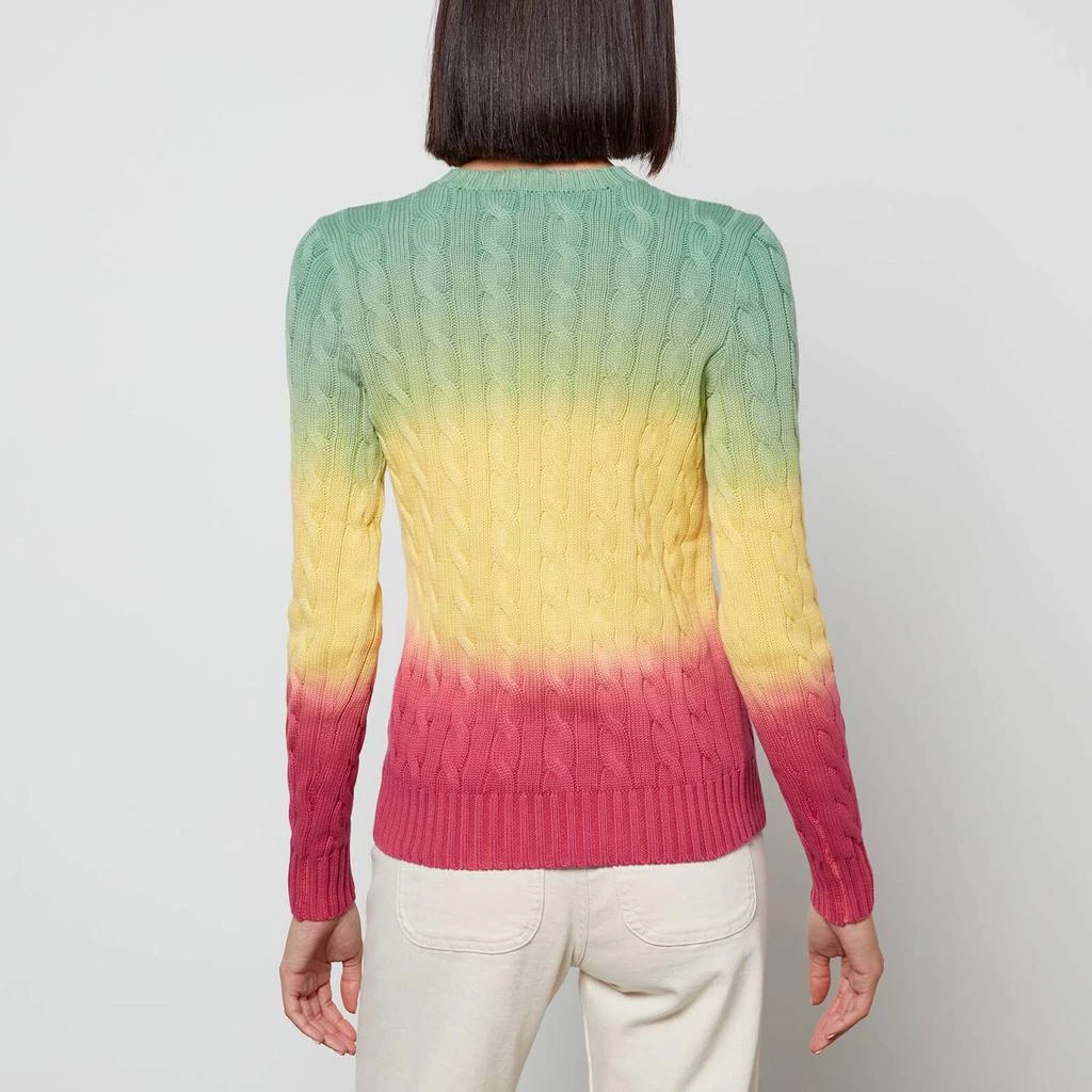 商品Ralph Lauren|Polo Ralph Lauren Women's Tie Dye Stripe Jumper - Multi,价格¥691,第2张图片详细描述