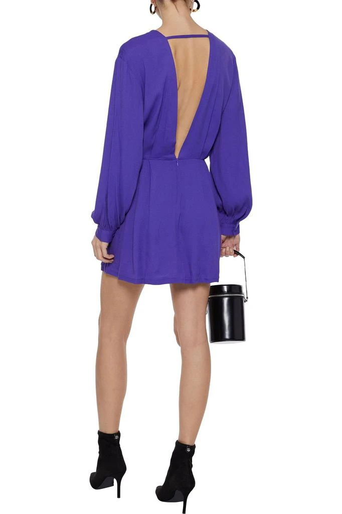商品IRO|Broken open-back crepe mini dress,价格¥439,第1张图片