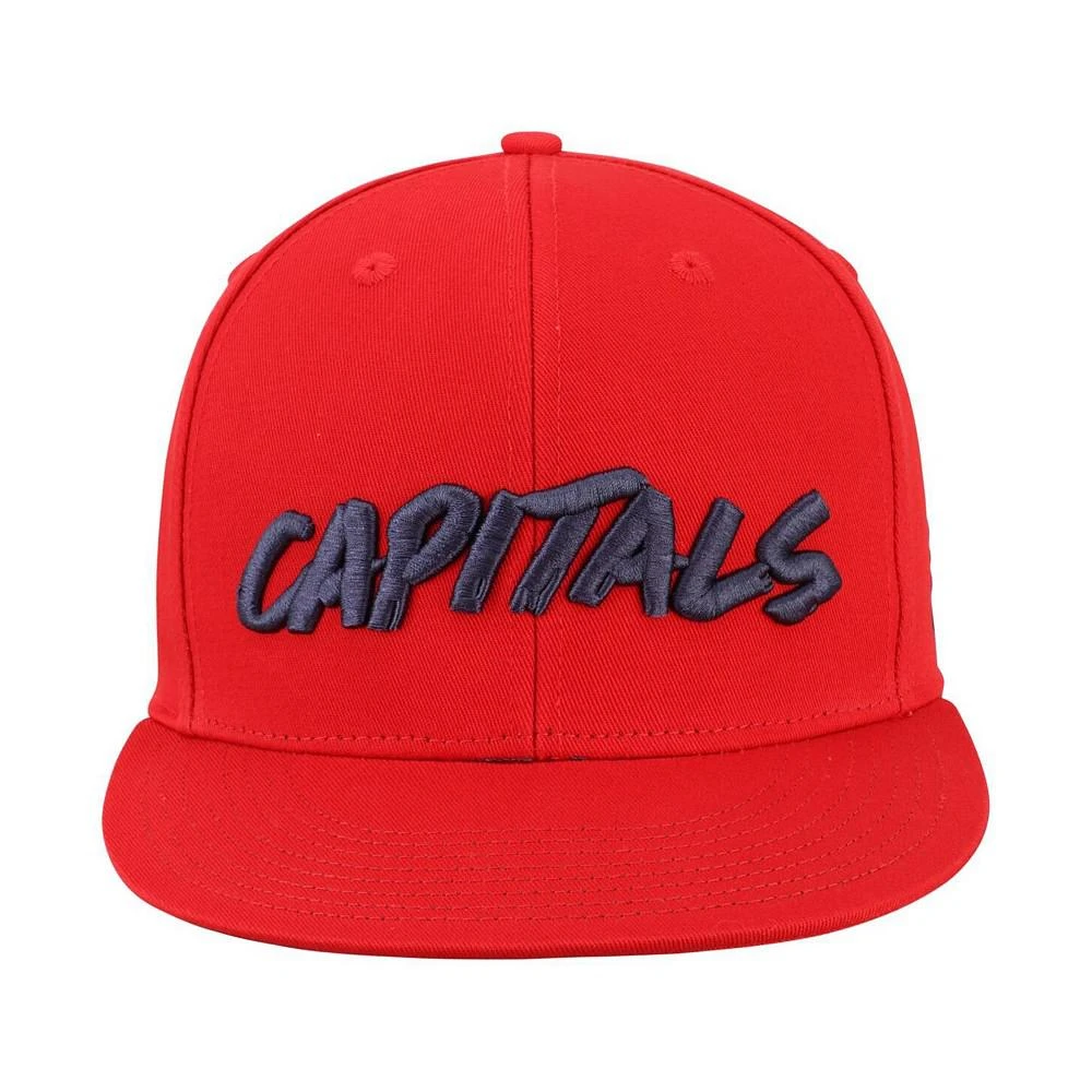 商品Adidas|Men's Red Washington Capitals Culture Snapback Adjustable Hat,价格¥151,第2张图片详细描述