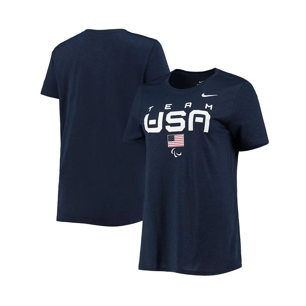 商品NIKE|Women's Navy U.S. Paralympics Legend Performance T-shirt,价格¥263,第1张图片
