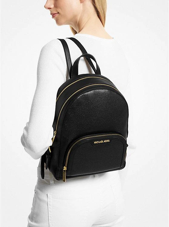 商品Michael Kors|Jaycee Medium Pebbled Leather Backpack,价格¥883,第4张图片详细描述