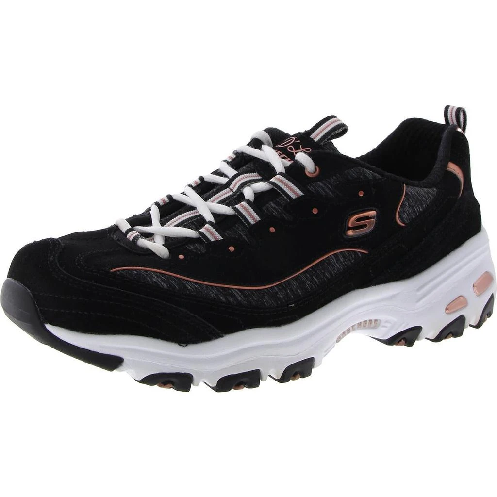 商品SKECHERS|Skechers Womens D'Lites Me Time  Leather Sneakers,价格¥323,第1张图片