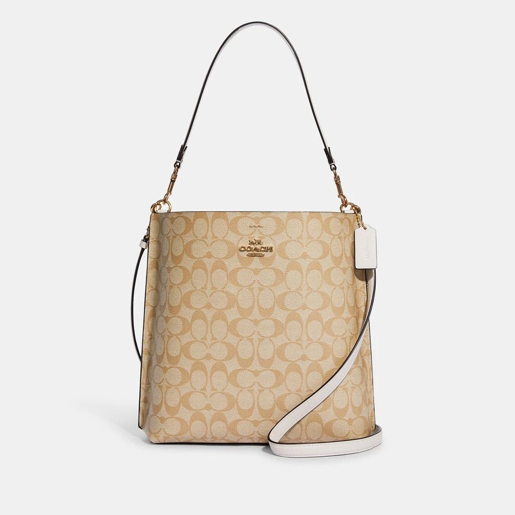 Coach Outlet Mollie Bucket Bag In Signature Canvas 商品