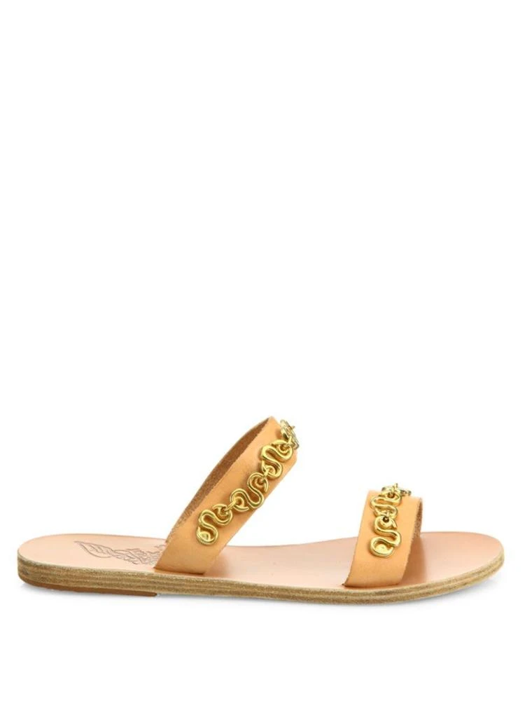 商品ANCIENT GREEK SANDALS|Poulia Vachetta Leather Slides,价格¥676,第5张图片详细描述