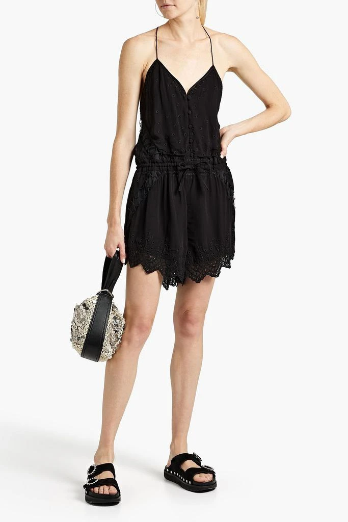 商品IRO|Florya broderie anglaise playsuit,价格¥898,第2张图片详细描述