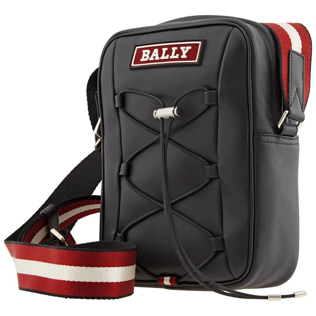商品Bally|Bally Black Leather Ranger Crossbody Bag,价格¥2964,第1张图片