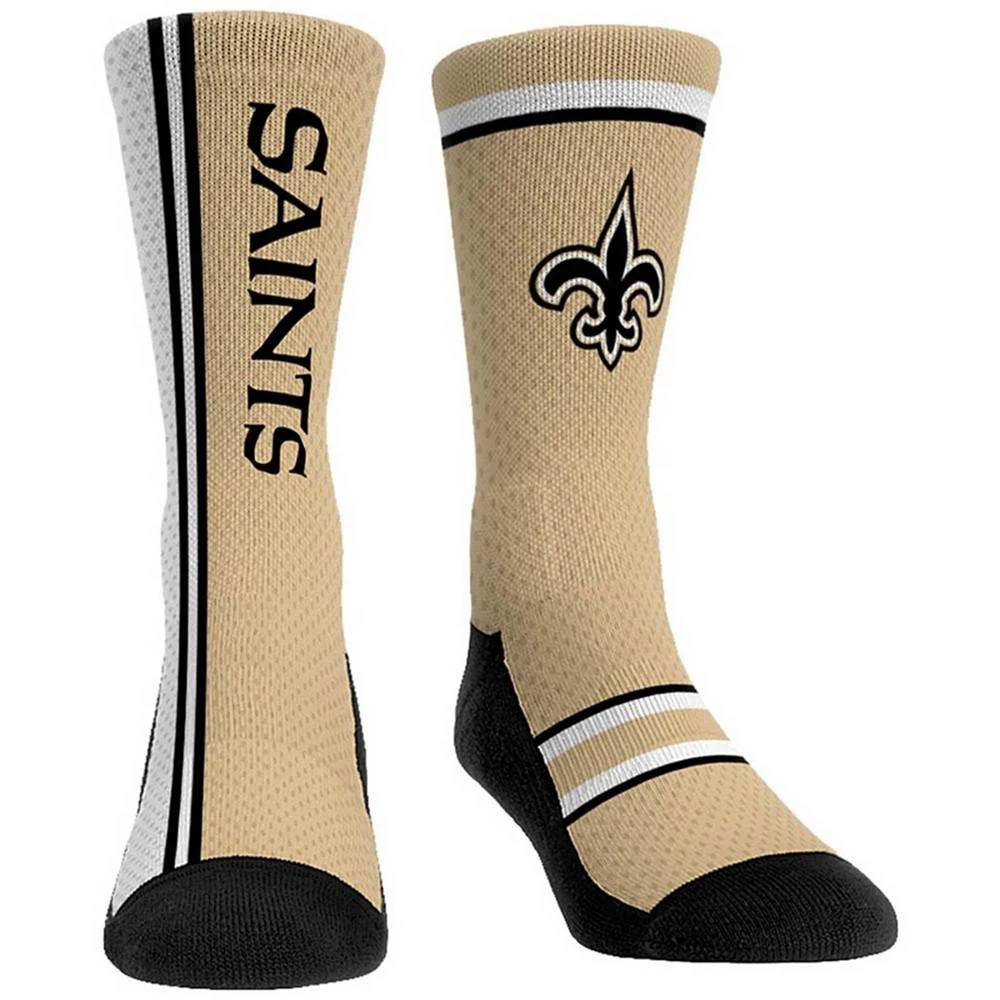 商品Rock 'Em|Youth Boys and Girls New Orleans Saints Logo Classic Uniform Multi Crew Socks,价格¥134,第1张图片