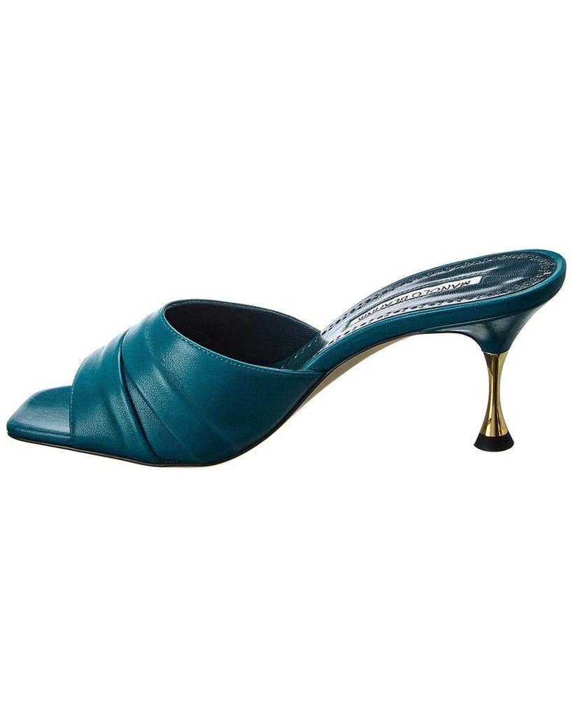 商品Manolo Blahnik|Manolo Blahnik Picoux 70 Leather Sandal,价格¥3428,第2张图片详细描述