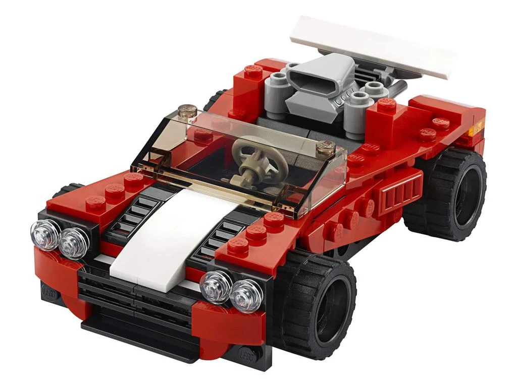 商品LEGO|LEGO Creator 3in1 Sports Car Toy 31100 Building Kit (134 Pieces),价格¥75,第1张图片
