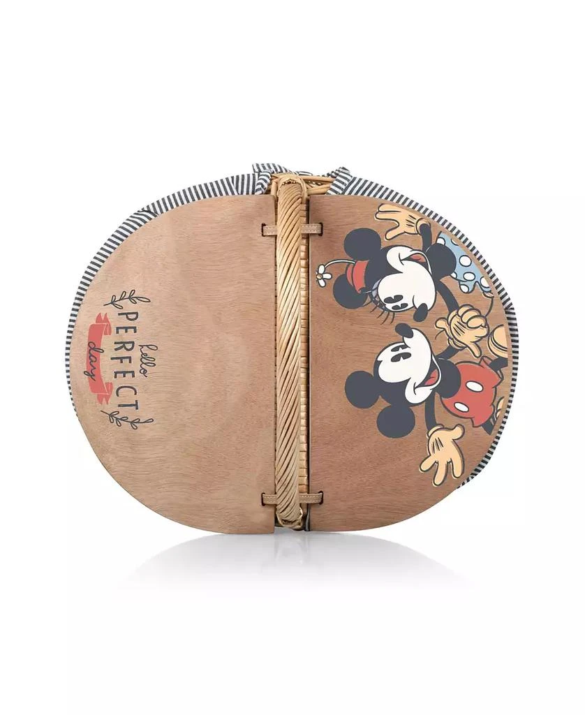 商品Disney|Country Basket - Mickey and Minnie Navy White Stripes,价格¥456,第3张图片详细描述