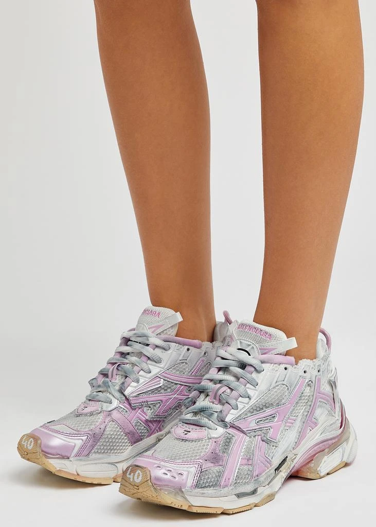 商品Balenciaga|Runner distressed panelled mesh sneakers,价格¥5298,第5张图片详细描述