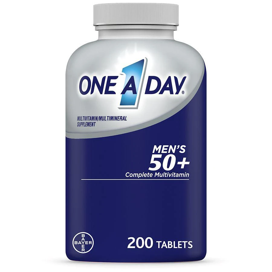 商品One A Day|Mens 50+ Multivitamin,价格¥226,第1张图片