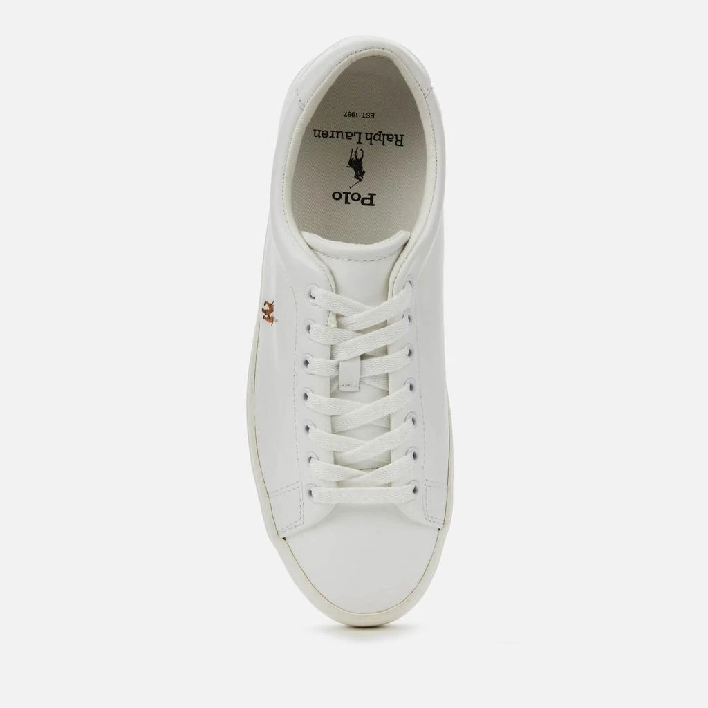 商品Ralph Lauren|Longwood Leather Low-Top Trainers,价格¥1099,第3张图片详细描述