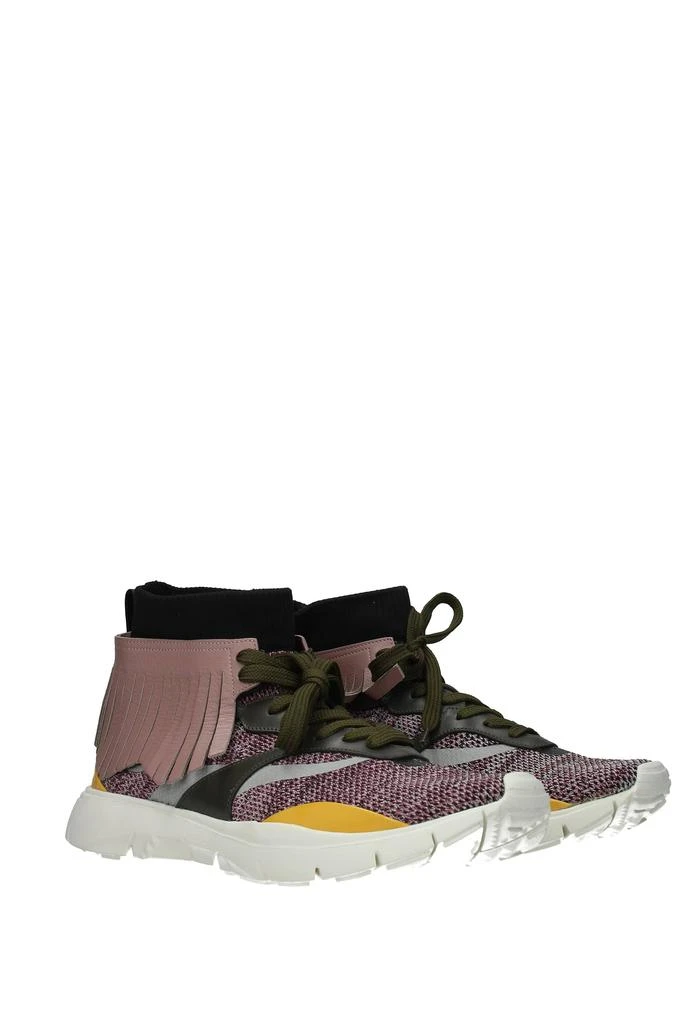 商品Valentino|Sneakers Fabric Pink Olive,价格¥2823,第2张图片详细描述