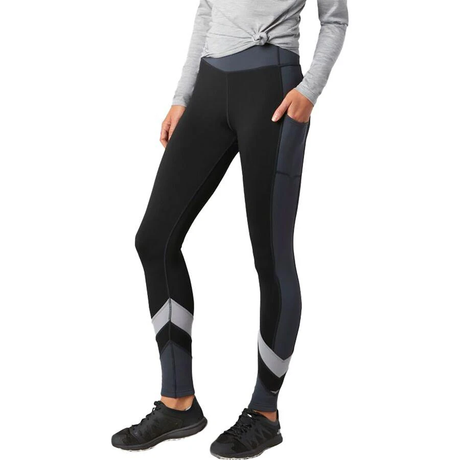 商品SmartWool|Merino Sport Fleece Colorblock Legging - Women's,价格¥500,第1张图片